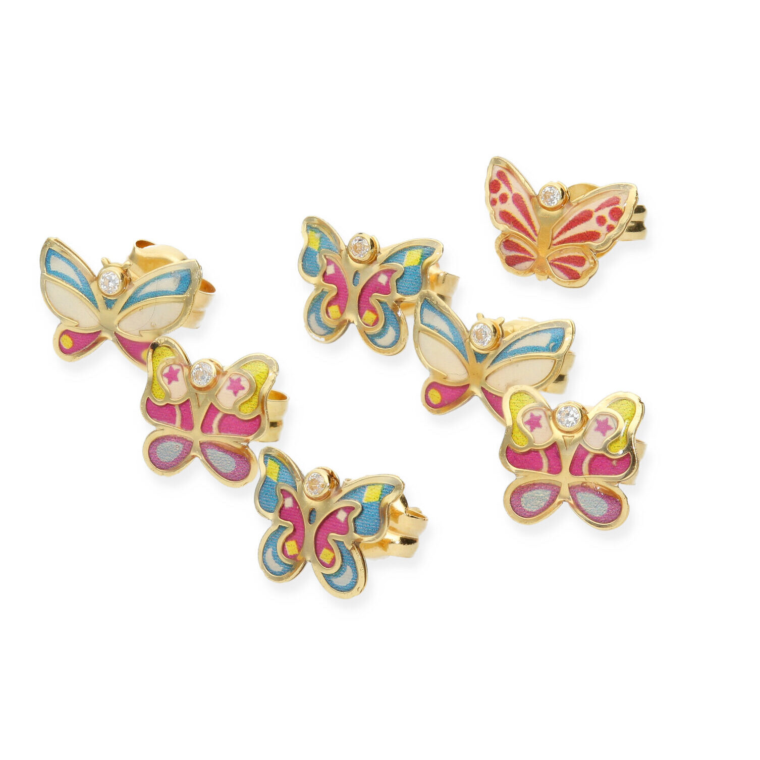 Composición pendientes de esmalte