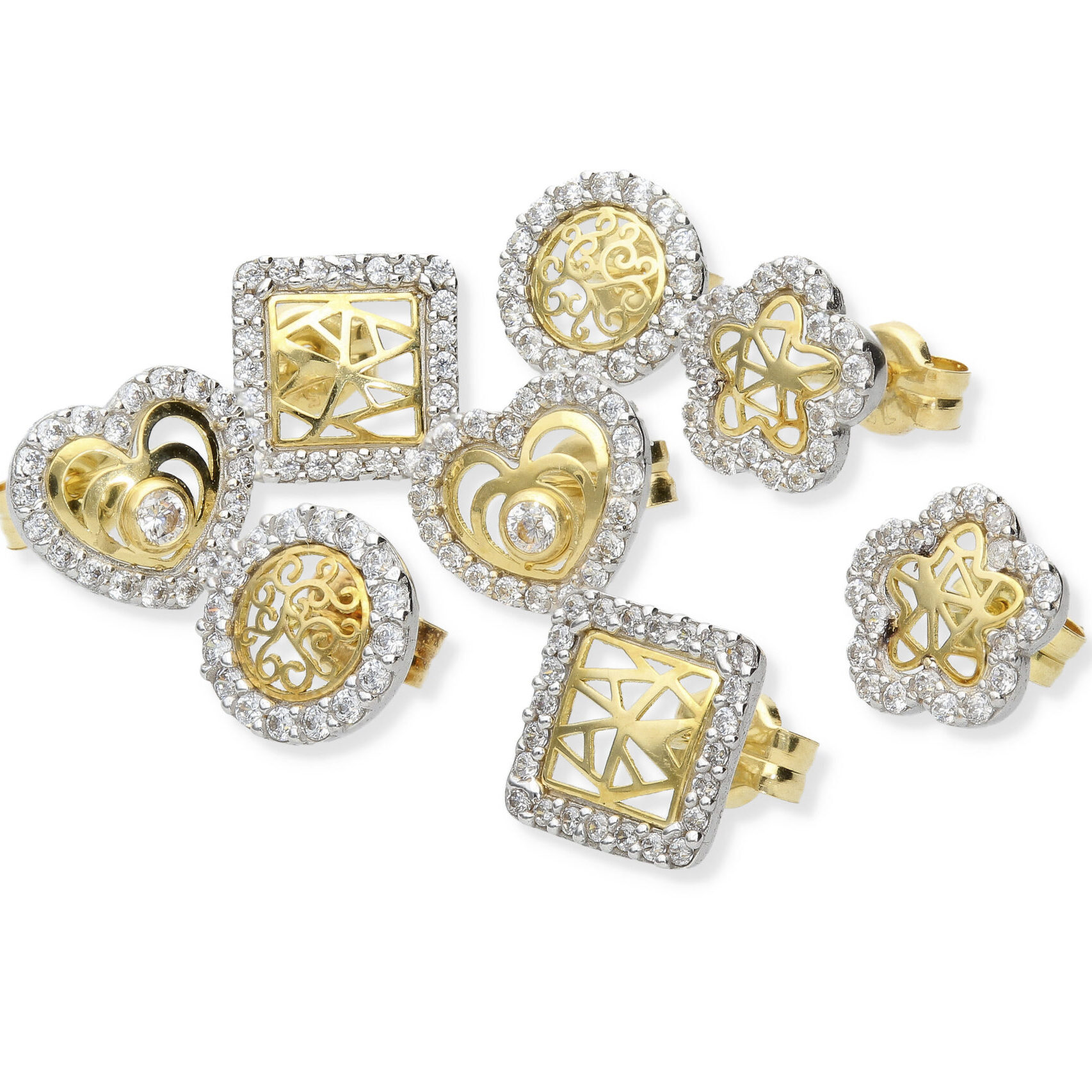 Conjunto pendientes con Zirconita